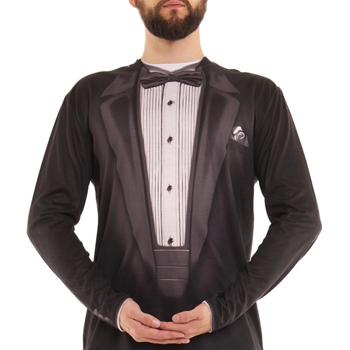 Tuxedo dress shirts for men