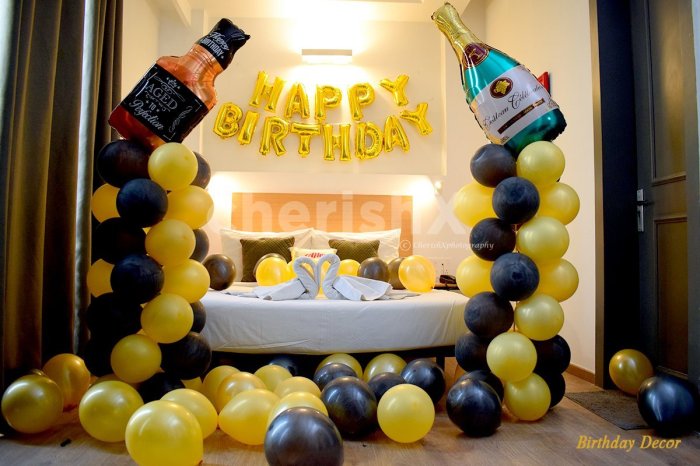 How to decorate room for surprise birthday