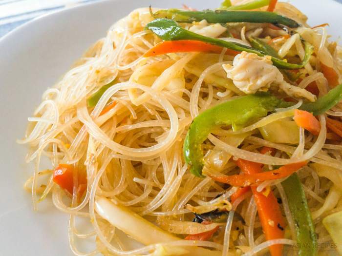 How to cook thai style rice noodles