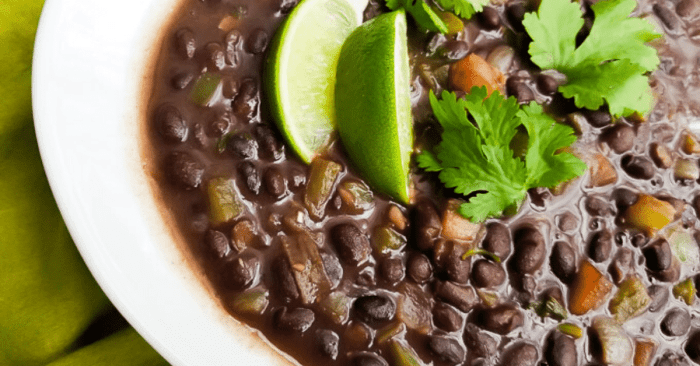 How to cook canned black beans mexican style