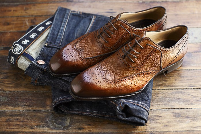 Mens dress shoes with jeans