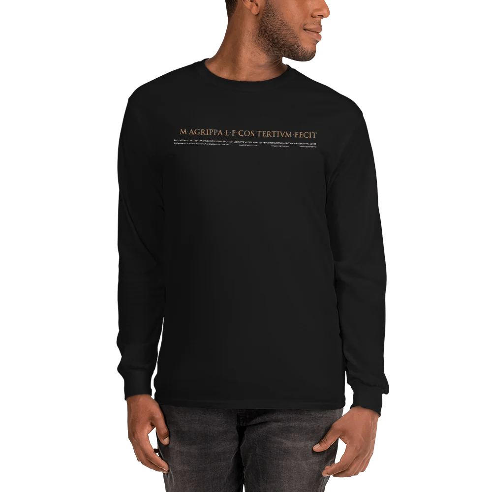 Black dress shirt mens long sleeve