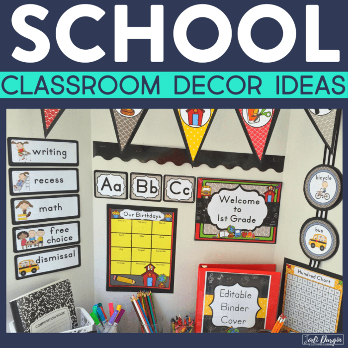 How to make classroom decoration